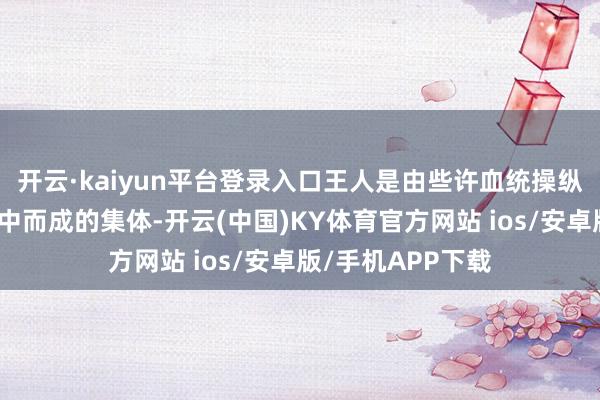 开云·kaiyun平台登录入口王人是由些许血统操纵的系族、氏族集中而成的集体-开云(中国)KY体育官方网站 ios/安卓版/手机APP下载