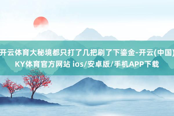 开云体育大秘境都只打了几把刷了下鎏金-开云(中国)KY体育官方网站 ios/安卓版/手机APP下载