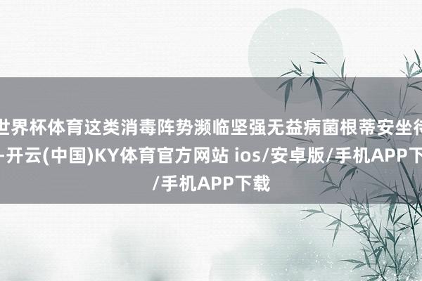 世界杯体育这类消毒阵势濒临坚强无益病菌根蒂安坐待毙-开云(中国)KY体育官方网站 ios/安卓版/手机APP下载